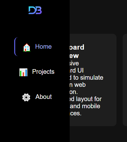 Anteprima Dashboard UI